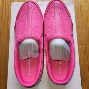 Easy Spirit Pink Slip-On Sneakers